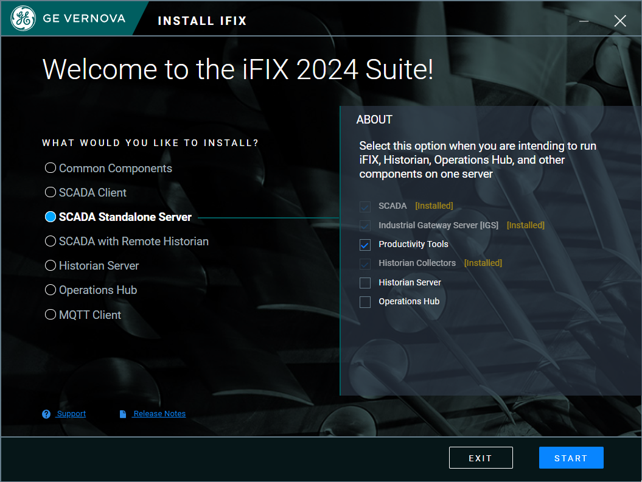 PT Installation Wizard
